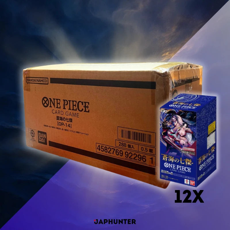 One Piece OP-14 Heroes of the Great Sea Case | Japanese Edition